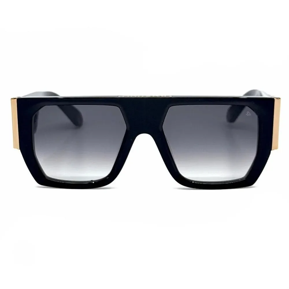 New,PHILIPP PLEIN Sunglasses PLEIN MASTER OVERSIZE SPP094 Col.0700 Authentic